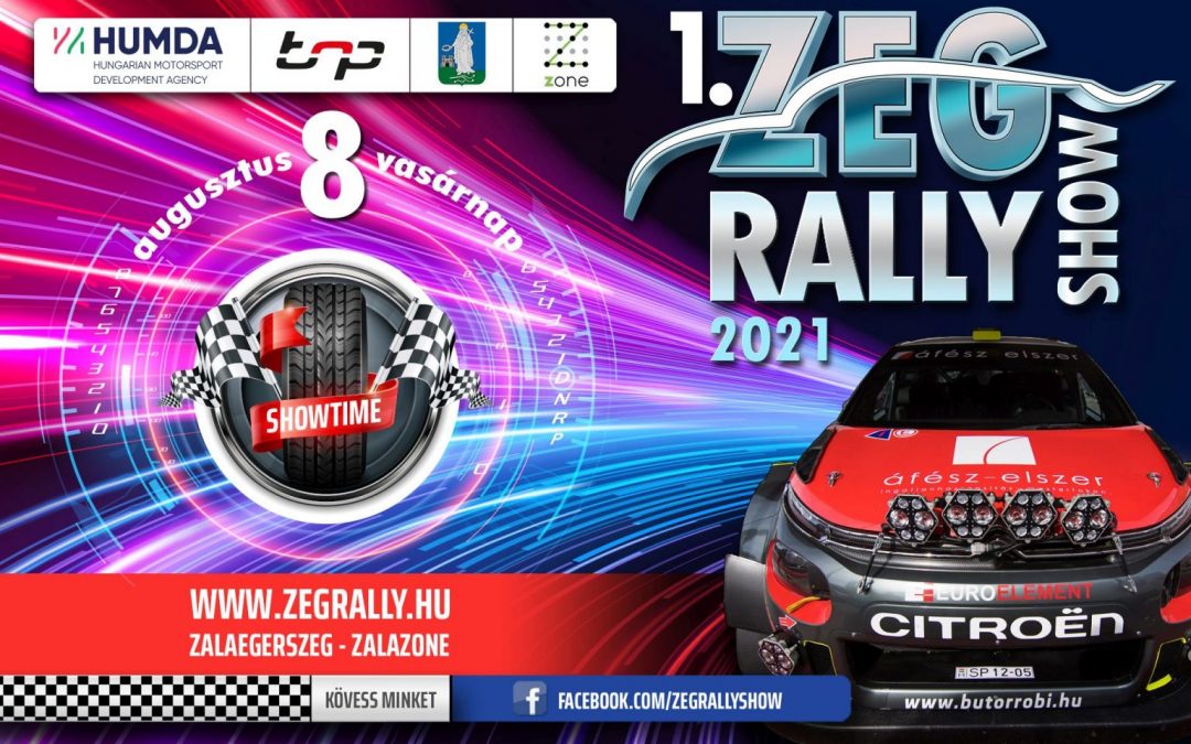 Vasárnap estig lehet nevezni a ZEG Rally Showra!